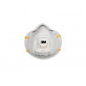 Maschera facciale monouso Moulded 3M serie 8000 Classic con valvola FFP1 Conf. 10 pezzi - 8812