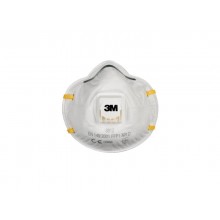 Maschera facciale monouso Moulded 3M serie 8000 Classic con valvola FFP1 Conf. 10 pezzi - 8812