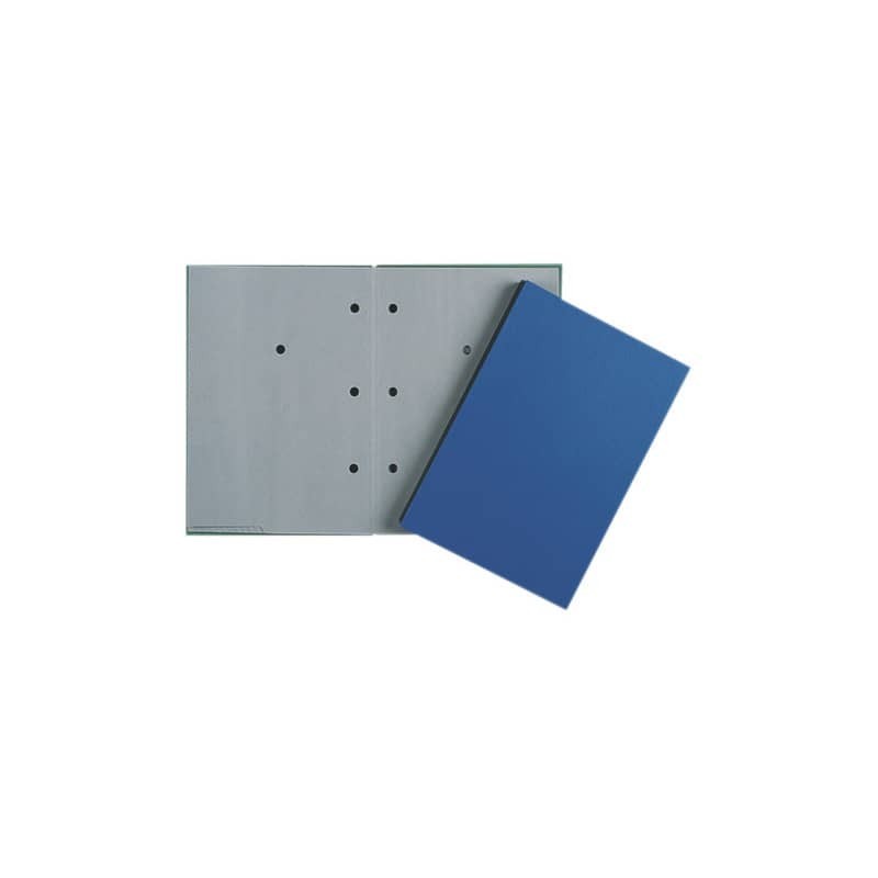 Libro firme Q-Connect 20 pagine 24x35 cm blu KF31012