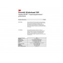 Nastro da imballo Scotch® 309 in acrilico a rumorosità ridotta 50 mm x 66 m marrone  conf. da 6 pezzi - 309