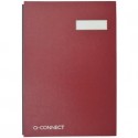 Libro firme Q-Connect 20 pagine 24x35 cm rosso KF31011