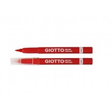 Pennarelli per tessuti GIOTTO Decor Textile tratto fine 1-3 mm assortiti astuccio da 6 - F49480000