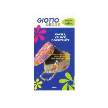 Pennarelli per tessuti GIOTTO Decor Textile tratto fine 1-3 mm assortiti astuccio da 6 - F49480000