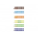 Pennarelli per tessuti GIOTTO Decor Textile tratto fine 1-3 mm assortiti astuccio da 12 - F49490000