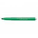 Pennarello GIOTTO Turbo Maxi punta grossa in fibra 5 mm verde chiaro Conf. 12 pezzi - F456018
