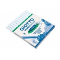 Pennarello GIOTTO Turbo Maxi punta grossa in fibra 5 mm verde chiaro Conf. 12 pezzi - F456018