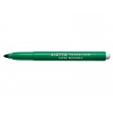 Pennarello GIOTTO Turbo Maxi punta grossa in fibra 5 mm verde cinabro Conf. 12 pezzi - F456020