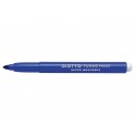Pennarello GIOTTO Turbo Maxi punta grossa in fibra 5 mm blu oltremare Conf. 12 pezzi - F456032