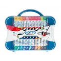 Tempere GIOTTO Extra 12 ml assortiti scatola da 24 tubetti +2 pennelli F30510000