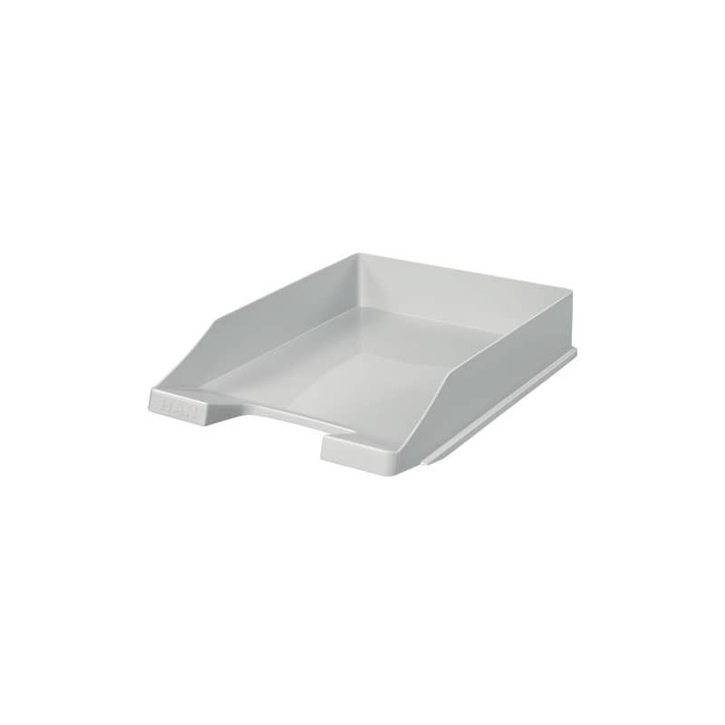 Vaschetta portacorrispondenza accatastabile KLASSIK A4/C4 HAN in polistirolo grigio lucido - 1027-X-11 (Conf.10)