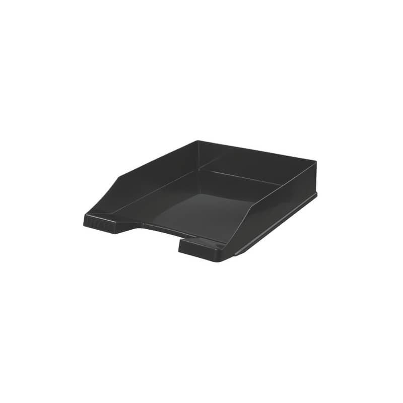Vaschetta portacorrispondenza accatastabile KLASSIK A4/C4 HAN in polistirolo nero lucido - 1027-X-13 (Conf.10)