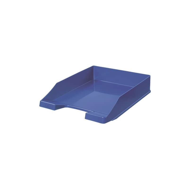 Vaschetta portacorrispondenza accatastabile KLASSIK A4/C4 HAN in polistirolo blu lucido - 1027-X-14 (Conf.10)