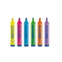 Evidenziatore TRATTO Video 1-5 mm assortiti barattolo da 20 - F829200