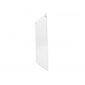 Portastampati da parete deflecto® A4 verticale in polistirene trasparente 47001