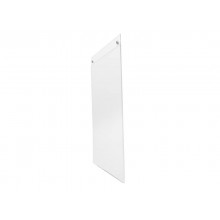 Portastampati da parete deflecto® A4 verticale in polistirene trasparente 47001