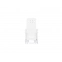 Portastampati da banco deflecto® 1/3 di A4 in polistirene con foro per ancoraggio a parete trasparente - 77501