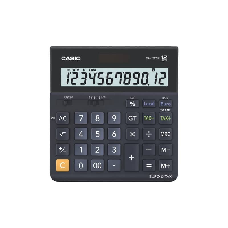 Calcolatrici da tavolo CASIO Extra Big LC display - solare e