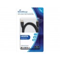 Cavo di collegamento Media Range HDMI ad alta velocità con Ethernet contatti dorati 18 Gbit/s 1,8mt  - MRCS156