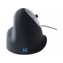 Mouse verticale per destrorsi R-GO Tools laser nero 165-195 mm con cavo RGOHE
