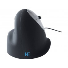Mouse verticale per destrorsi R-GO Tools laser nero 165-195 mm con cavo RGOHE