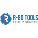 Mouse verticale per destrorsi R-GO Tools laser nero 165-195 mm con cavo RGOHE