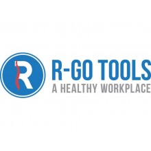 Mouse verticale per destrorsi R-GO Tools laser nero 165-195 mm con cavo RGOHE