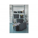 Contenitore multiuso impilabile in polipropilene 42L Strata nero/giallo 2004430130