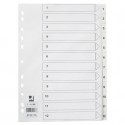 Divisore numerico Q-Connect bianco 22,5x29,7 cm ppl 1-12 KF00178