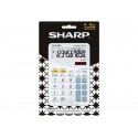 Calcolatrice da tavolo a 10 cifre SHARP con ampia varietà di funzioni bianco SH-ELM332BWH