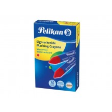 Pastello industriale Pelikan 762 rosso  conf. da 12 - 100436045