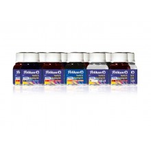 Flacone inchiostro di china Pelikan 523- - 17 10 ml assortiti conf. 10 pezzi - 400142561