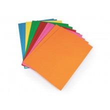 Cartellina a 3 lembi Brefiocart Color 24,5x35 cm cellulosa 200 g/m² arancio Conf. 25 pezzi - 0205511.AR
