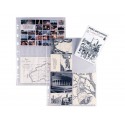 Buste a foratura univ. Sei Rota Atla FT per foto e cartoline 4 spazi 15x21 cm trasparente  conf. 10 buste - 662533