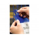 Tasche per identificazione Durable con fascette di aggancio blu f.to esterno mm 223x380- inserto A5 orizz. Cf 50- 174907