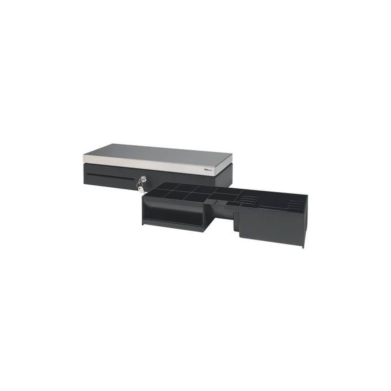 Cassetto portadenaro FLIP TOP Safescan SD-4617S in metallo grigio/nero 132-0498