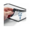 Cornici con pannello magnetico DURABLE DURAFRAME® A4 nero 236x323mm conf. 2 - 487201