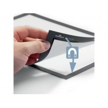 Cornici con pannello magnetico DURABLE DURAFRAME® A4 nero 236x323mm conf. 2 - 487201