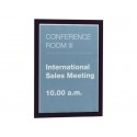 Cornici con pannello magnetico DURABLE DURAFRAME® A4 nero 236x323mm conf. 2 - 487201