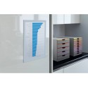 Cornici con pannello magnetico DURABLE DURAFRAME® A4 bianco 236x323mm conf. 2 - 487202