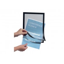 Cornici con pannello magnetico DURABLE DURAFRAME® A4 rosso 236x323mm conf. 2 - 487203