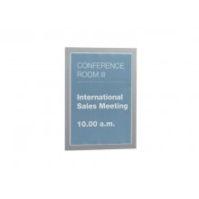 Cornici con pannello magnetico DURABLE DURAFRAME® A4 argento 236x323mm conf. 2 - 487223