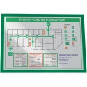 Cornici con pannello magnetico DURABLE DURAFRAME® A3 verde 325x445mm conf. 2 - 487305