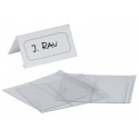 Portanomi DURABLE da tavolo polietilene trasparente inserto 61/122 x 210 mm conf. 10 - 804819