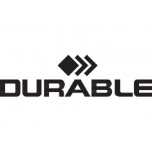 Portanomi DURABLE da tavolo polietilene trasparente inserto 61/122 x 210 mm conf. 10 - 804819