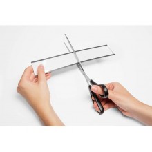 Porta etichette magnetici DURABLE C-PROFILE 40 antracite Lunghezza 200 mm x h 40 mm  conf. 5 - 171258