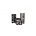 Smistamento corrispondenza Paperflow sistema a 36 scomparti grigio K433602