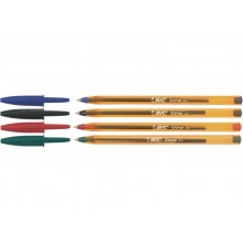 Penna a sfera BIC Cristal Fine 0,8 mm nero 872731 (Conf.50)