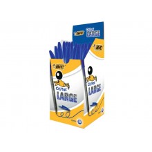 Penna a sfera BIC Cristal® Large 1,6 mm blu Conf. 50 pezzi - 880656
