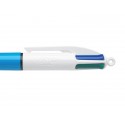 Penna a sfera a scatto BIC 4 Colours M 1 mm assortiti 982866 (Conf.12)