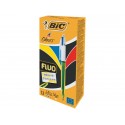 Penne a sfera a scatto BIC 4 Colours Fluo M/L 1/1,6 mm assortiti 982868 (Conf.12)